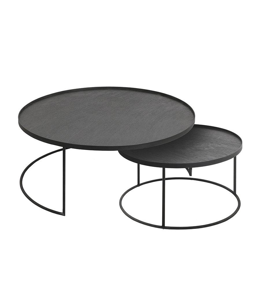 Round Tray Coffee Table Set - L/XL