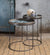lifestyle, Round Tray Side Table Set