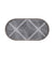 Slate Linear Squares Glass Tray - Oblong - M