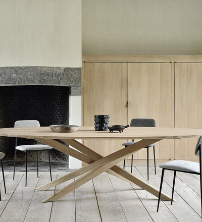 lifestyle, Oak Mikado Dining Table - Oval