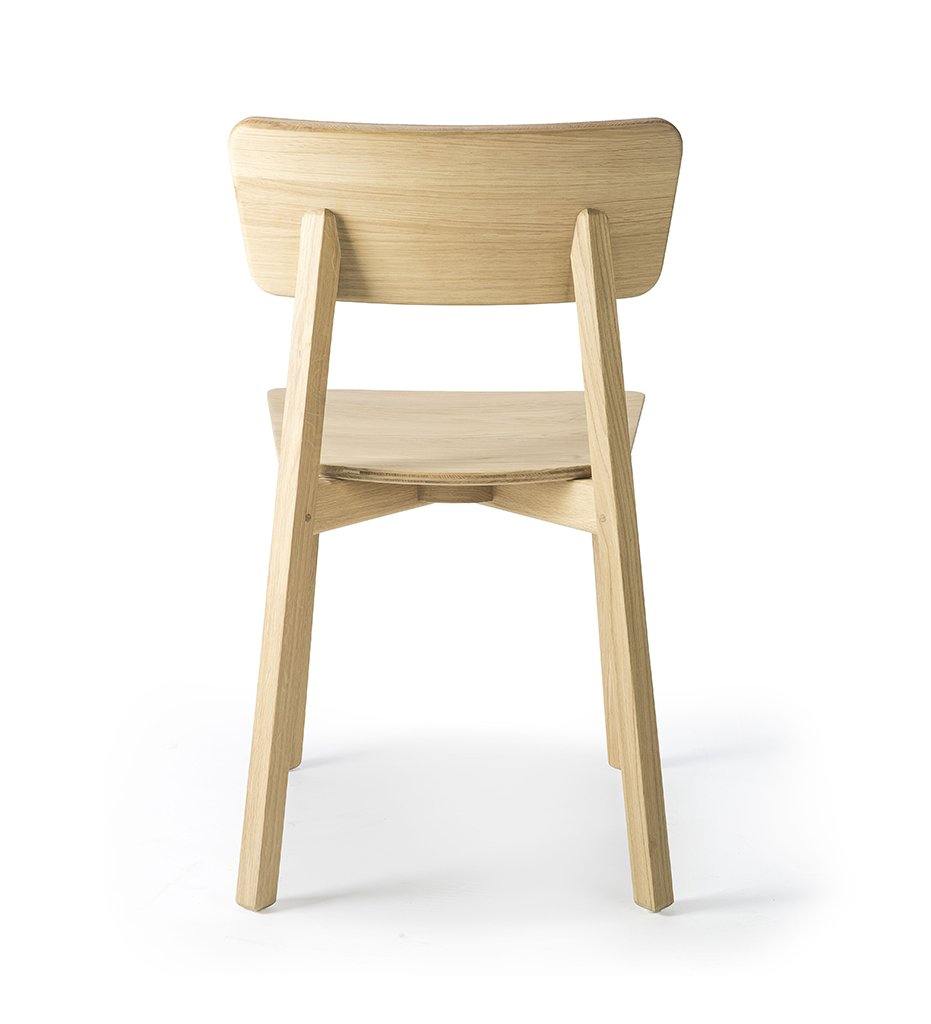 Oak Casale Dining Chair - Varnished