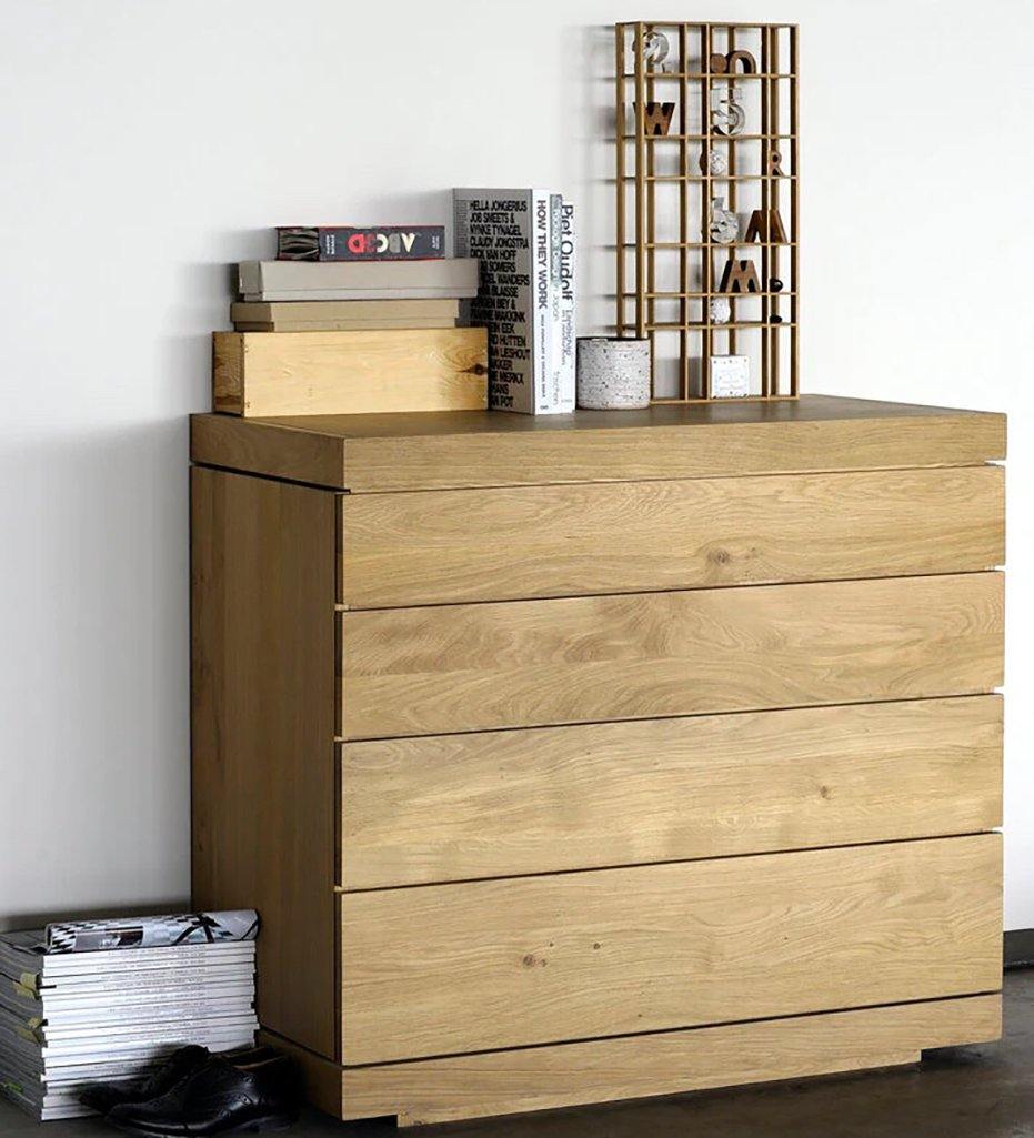 lifestyle, Oak Burger Chest of Drawers