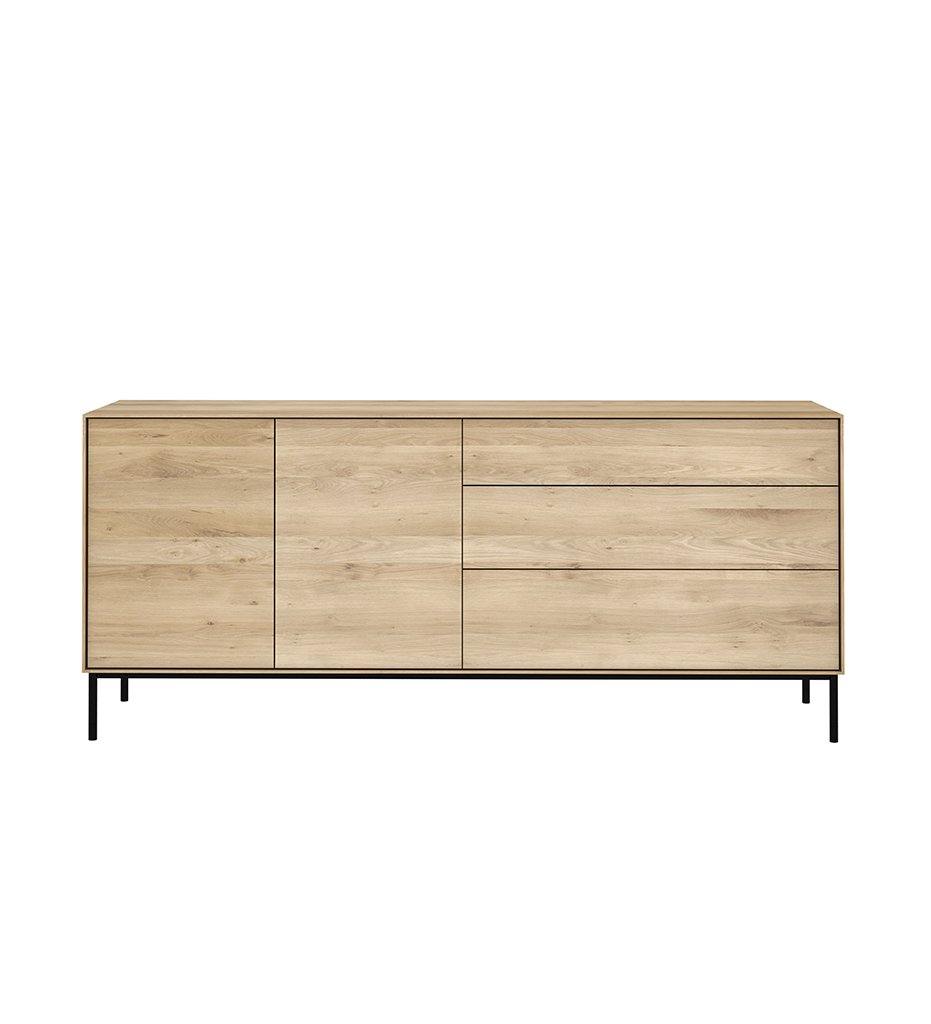 Oak Whiteboard Sideboard - 71 x 31.5 in