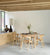 lifestyle, Oak Bok Round Extendable Dining Table
