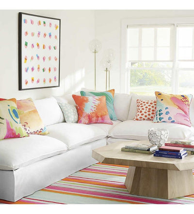 lifestyle, On The Spot Orange Indoor/Outdoor Decorative Pillow