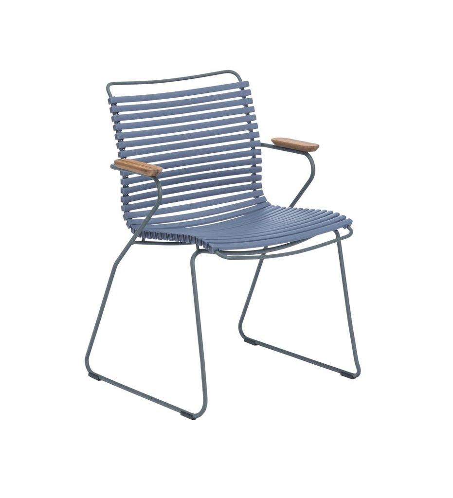 Click Arm Chair,image:Pigeon Blue 82 # 10801-8218
