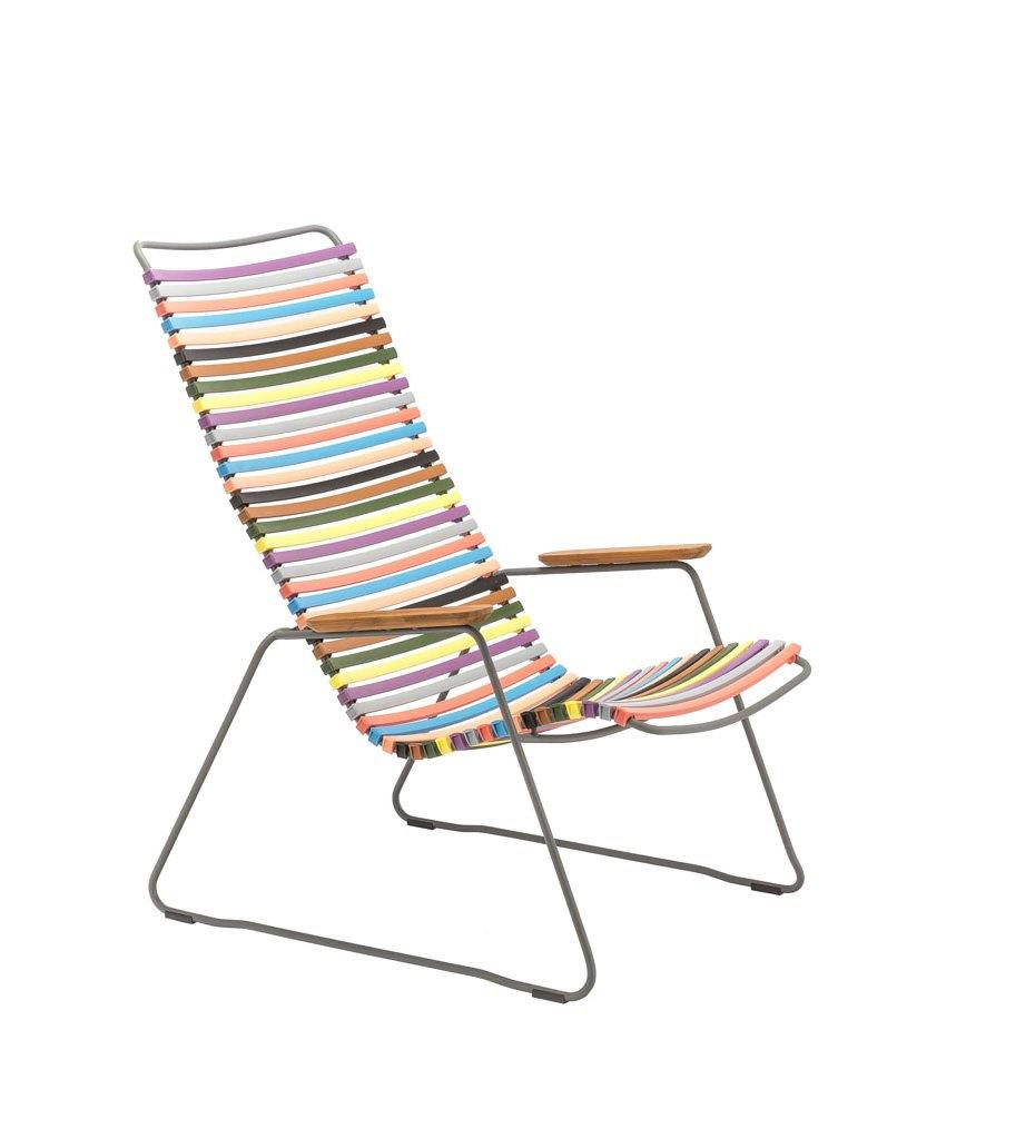 Click Lounge Chair,image:Multi 1 Red Yellow 83 # 10811-8318