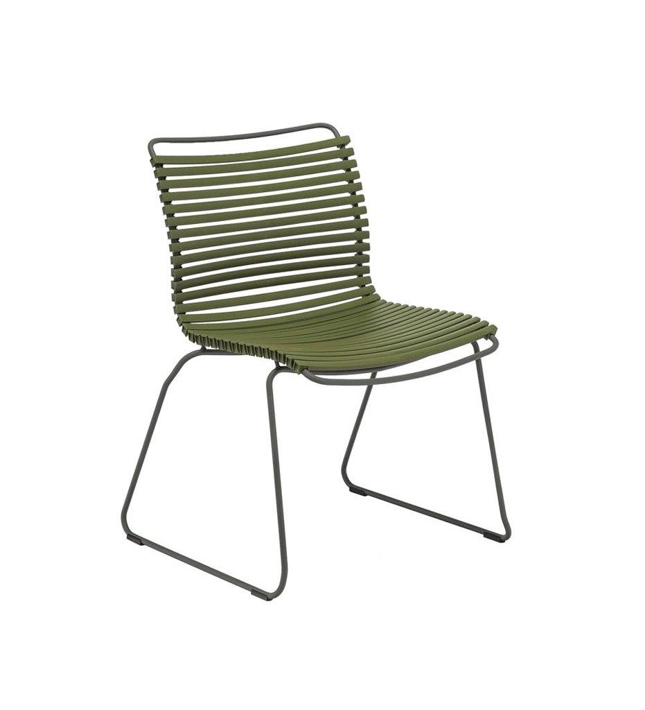 Click Side Chair,image:Olive Green 71 # 10814-7118