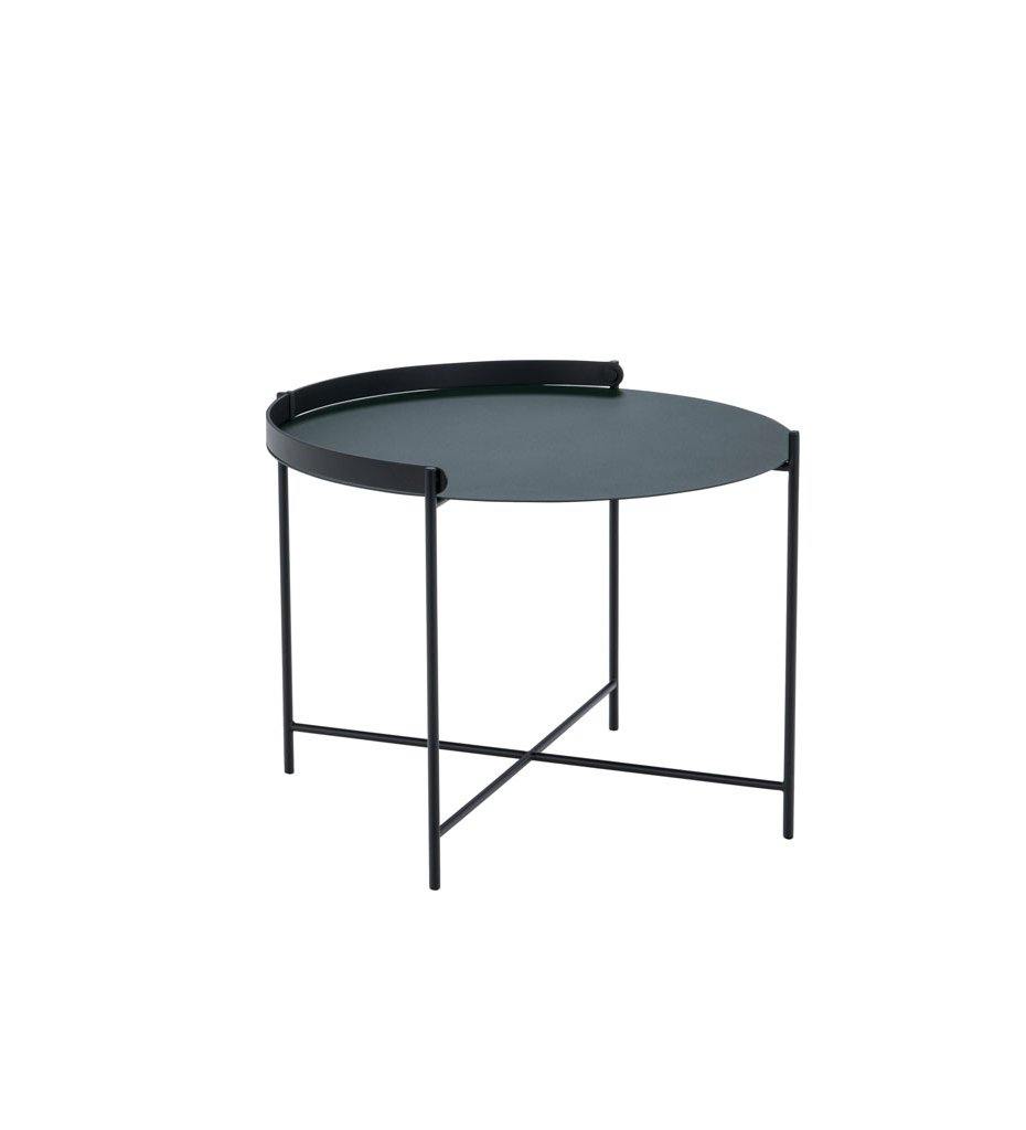 Edge Tray Table - Medium,image:Pine Green-Black # 10912-1112