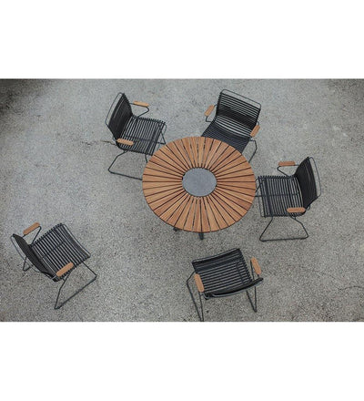 lifestyle, Circle Dining Table - Small & Click Armchairs