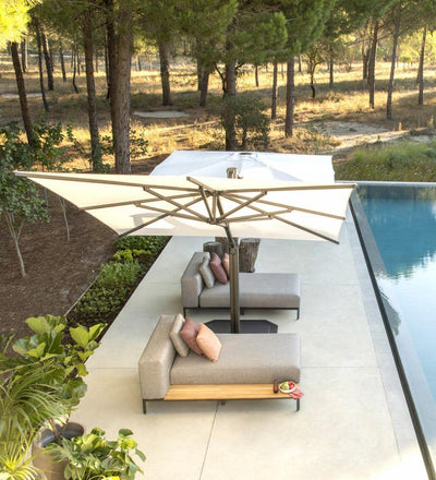lifestyle, Jardinico 501 Cantilever Umbrella - (2) Canopies