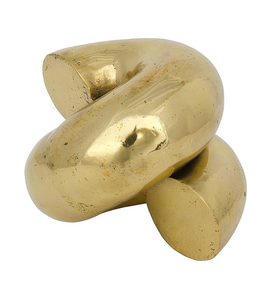 Coiled Brass Sculpture