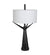 Altman Table Lamp with Shade, Black Metal