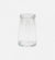 Pigeon and Poodle Hawley glass carafe in clear