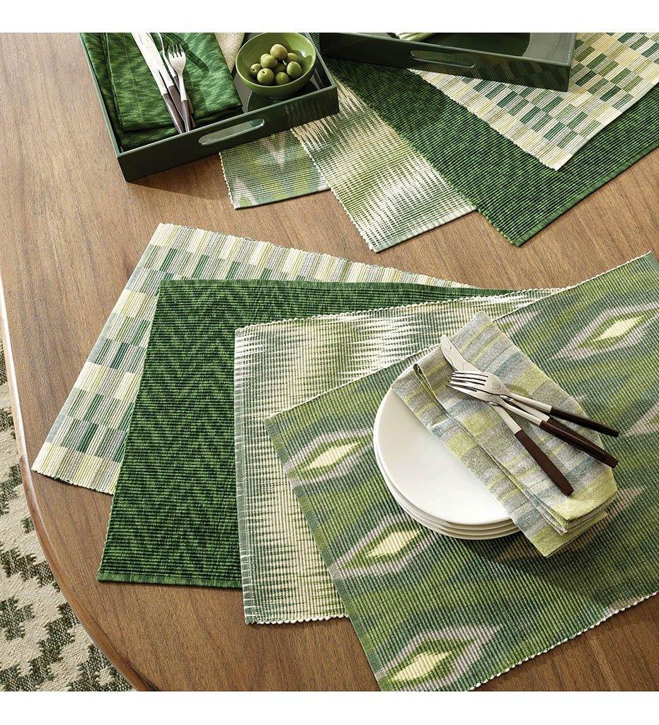 Annie Selke Sequoia Evergreen Placemat