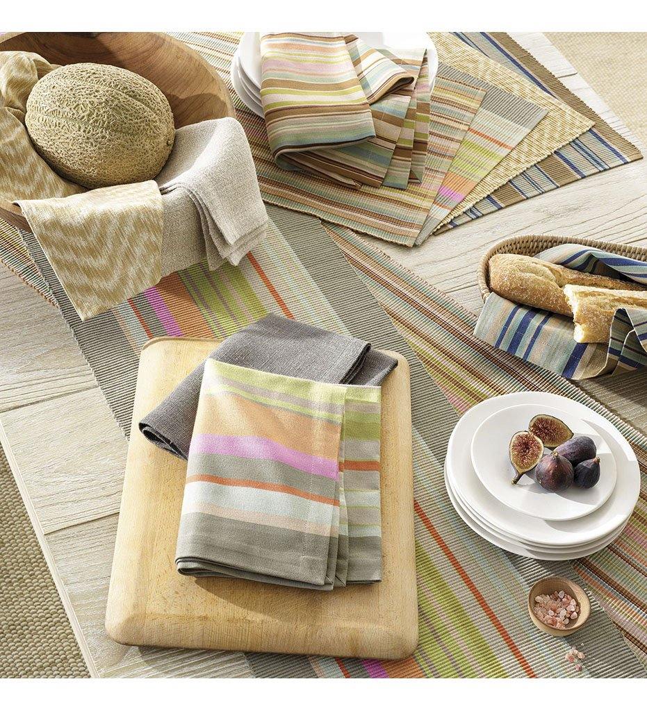 lifestyle, Annie Selke Stone Washed Linen Natural Napkin