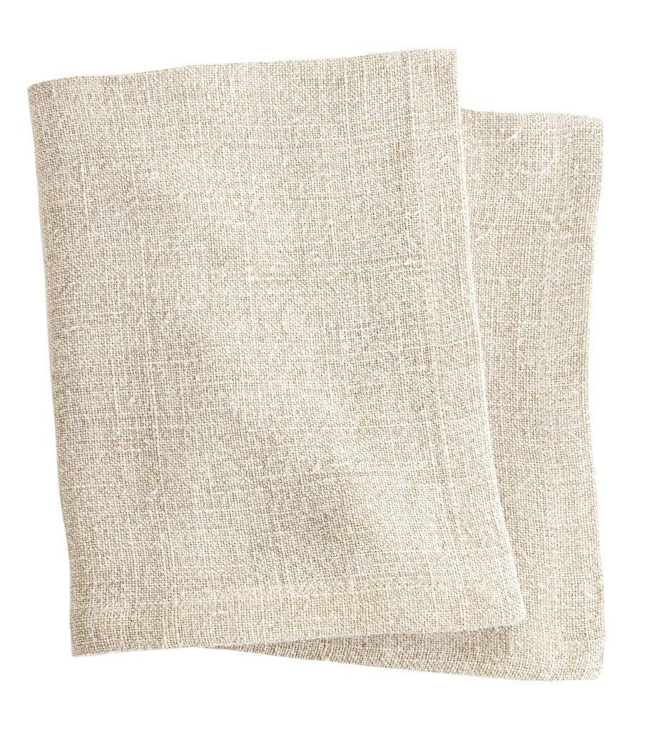 Annie Selke Stone Washed Linen Natural Napkin