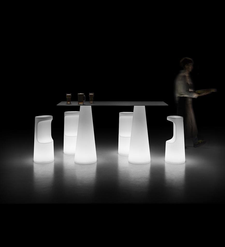 Allred Collaborative - Plust - Fura Bar Table - Rectangular - Light