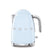 SMEG pastel blue electric kettle