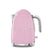 SMEG pink electric kettle