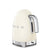 SMEG cream variable temperature kettle