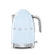 SMEG pastel blue variable temperature kettle