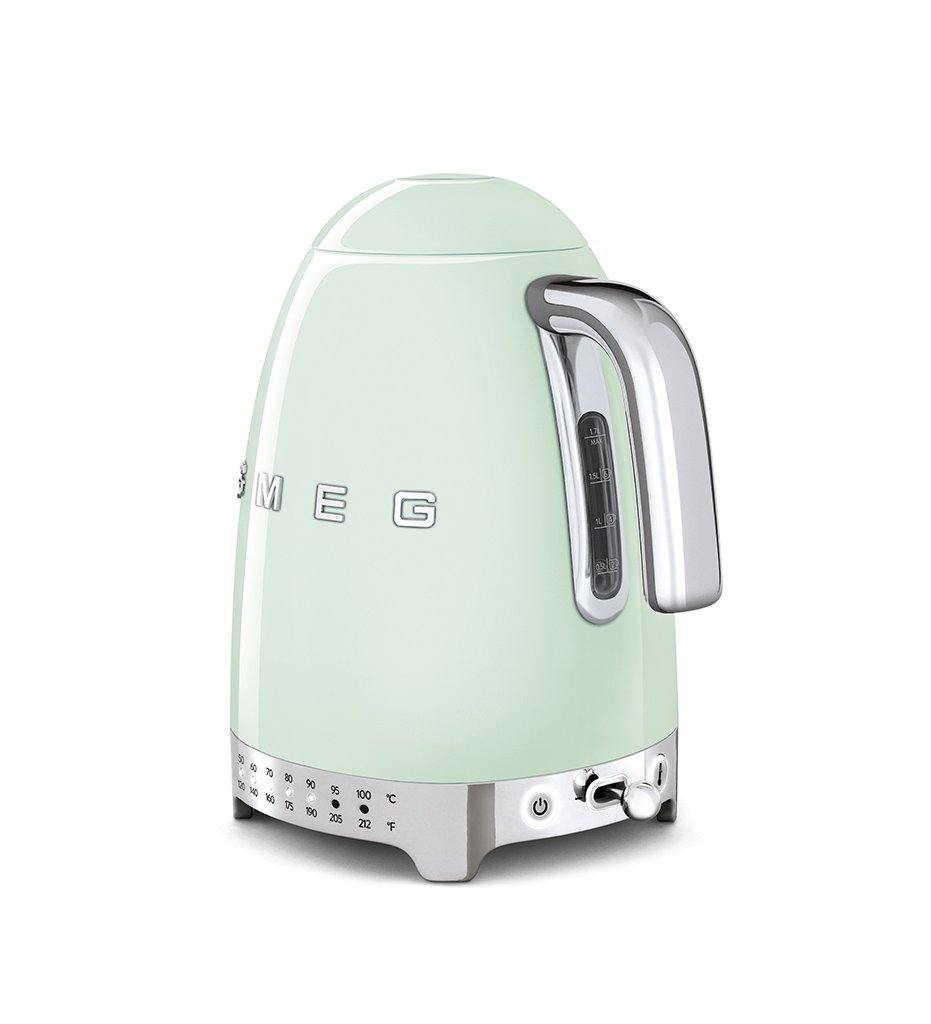 SMEG pastel green variable temperature kettle