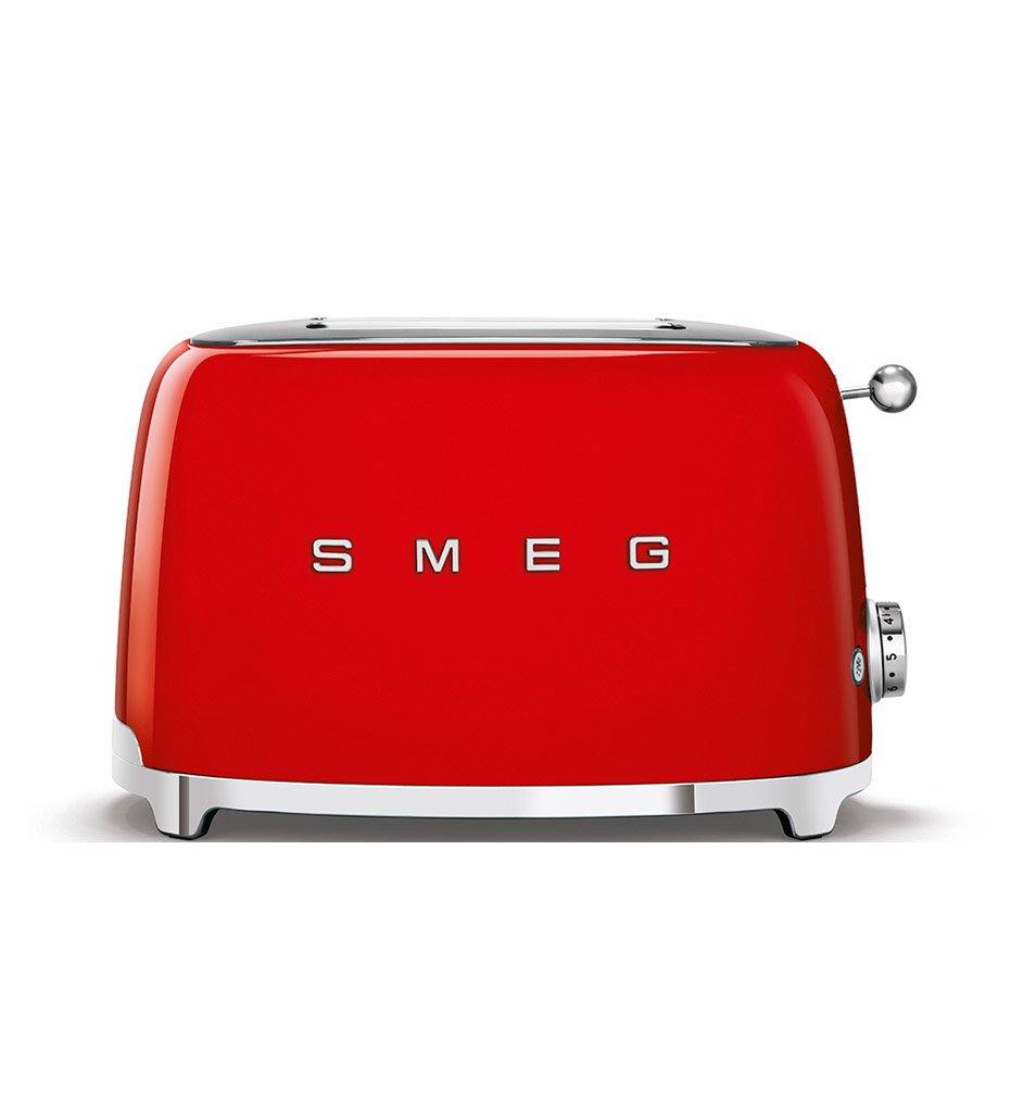 SMEG red 2-slice toaster