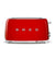 SMEG red 4x2-slice toaster