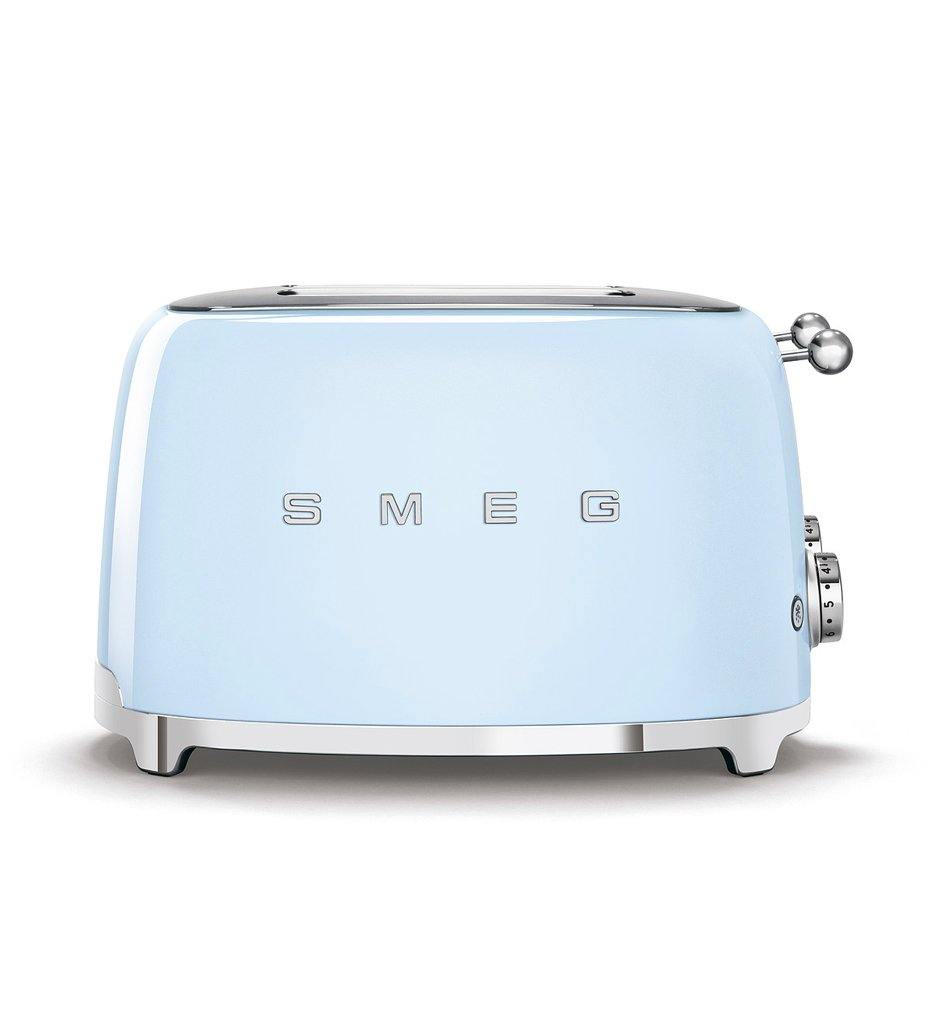 SMEG pastel blue 4x4-slice toaster