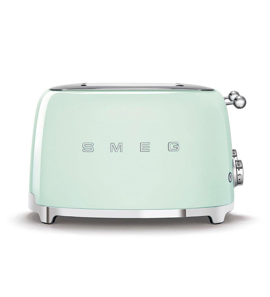 SMEG pastel green 4x4-slice toaster