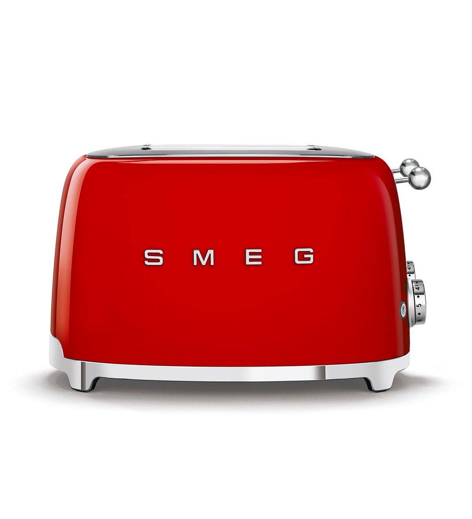 SMEG red 4x4-slice toaster
