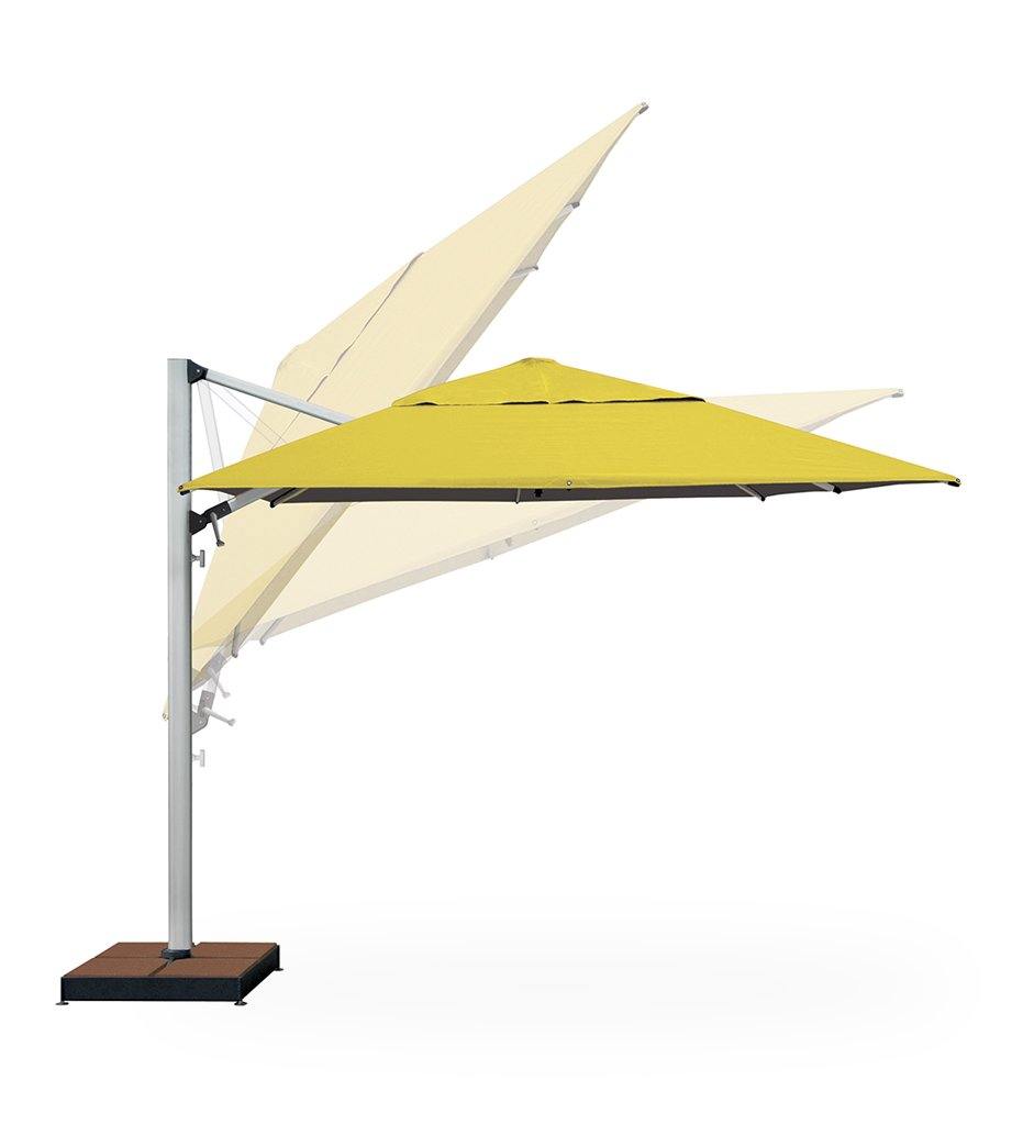 13&#39;1&quot; Polaris Square Cantilever Umbrella
