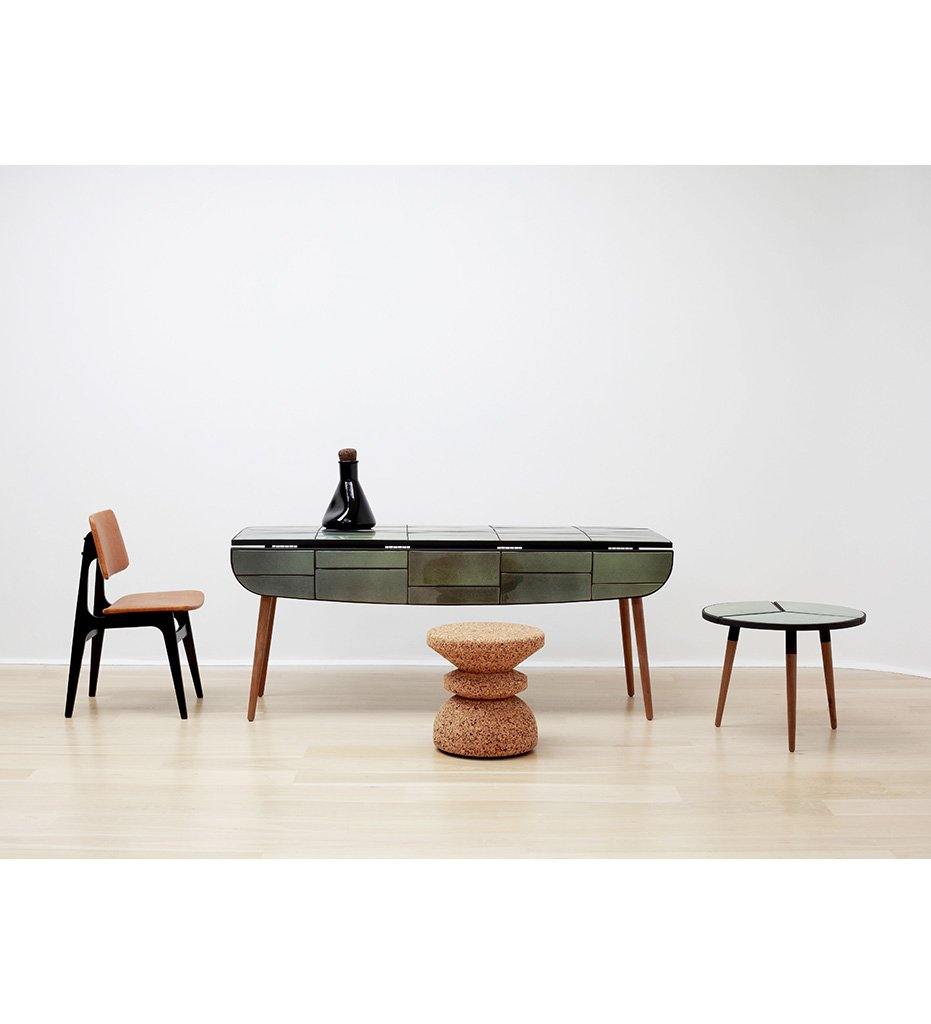 lifestyle, Wiid Ceramic Drop Leaf Dining Table