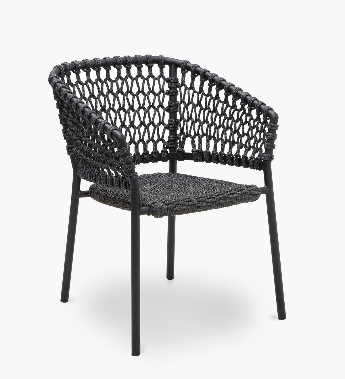 Cane-Line Ocean Chair,image:Dark Grey RODG # 5417RODG
