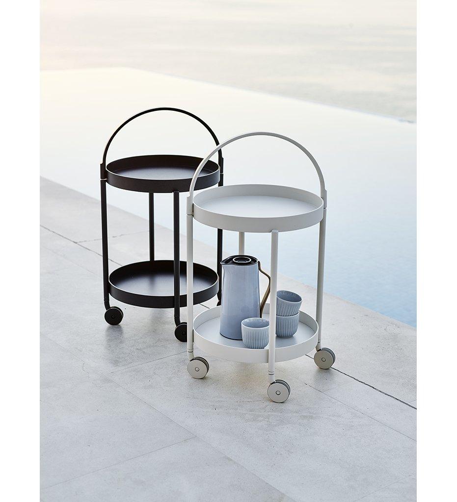 lifestyle, Cane-Line Outdoor Roll Trolley