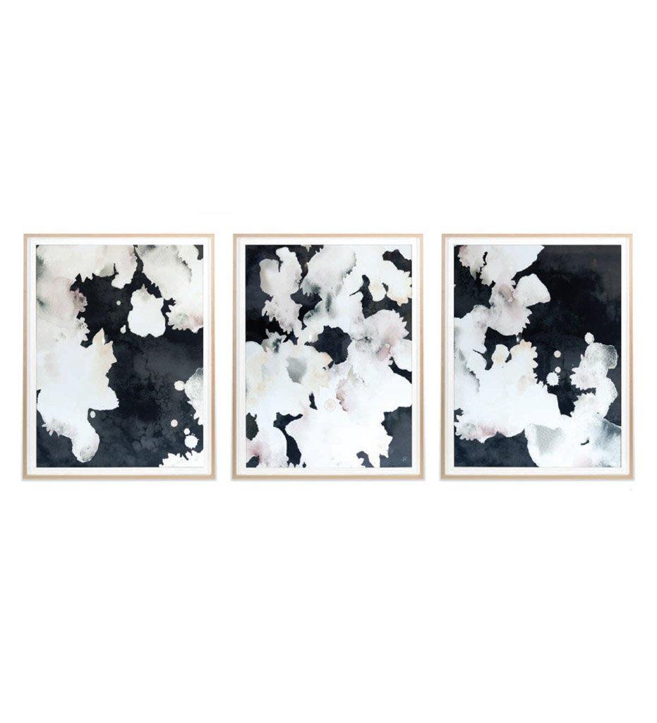 Juniper House-Grand Image Home-THE Studio-Floral Wash Triptych