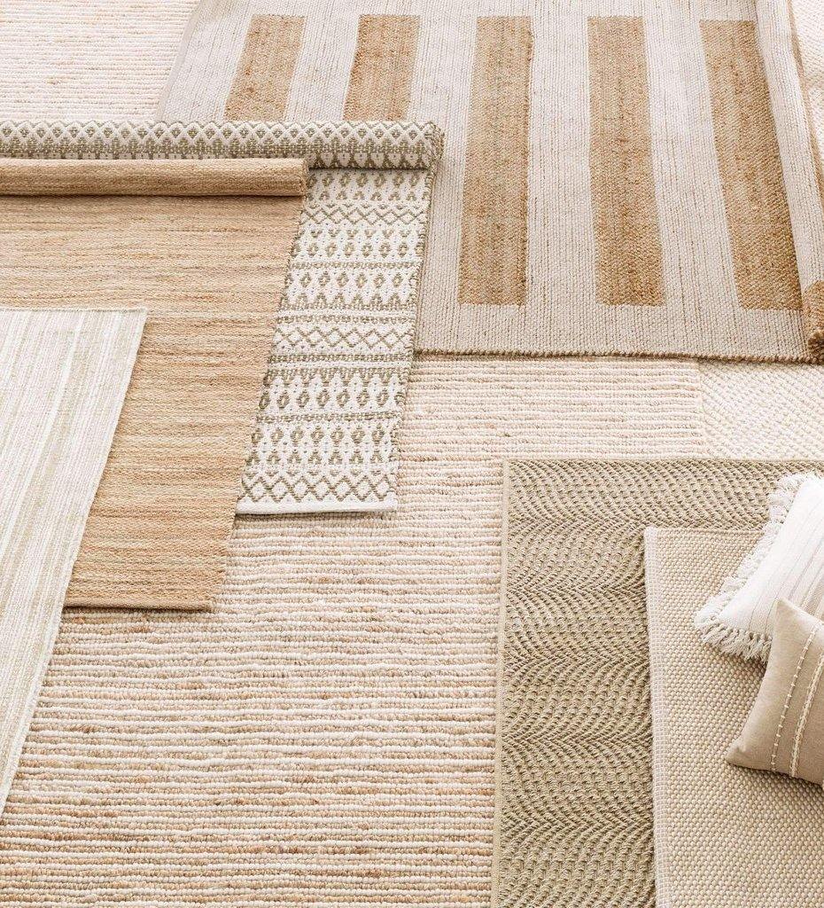 lifestyle, Dash and Albert Twiggy Natural Woven Wool/Jute Rug
