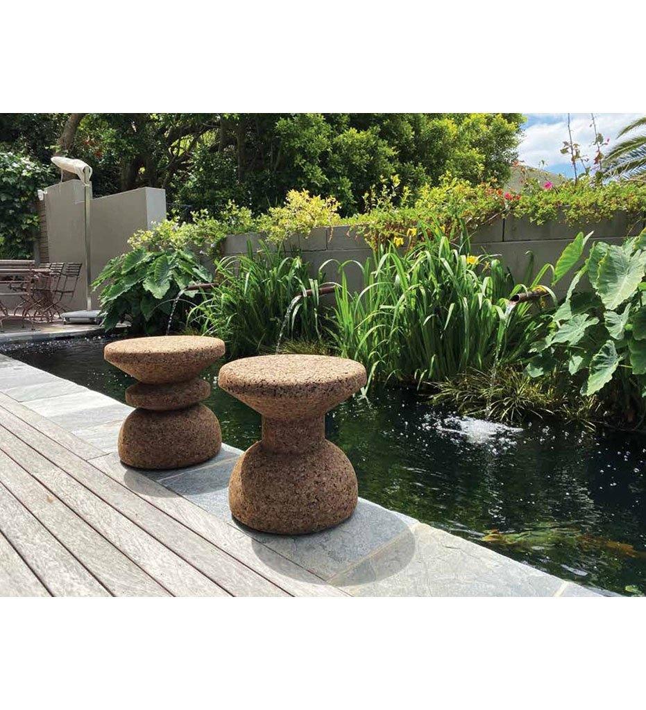 lifestyle, Wiid African Cork Stool - One &amp; Two